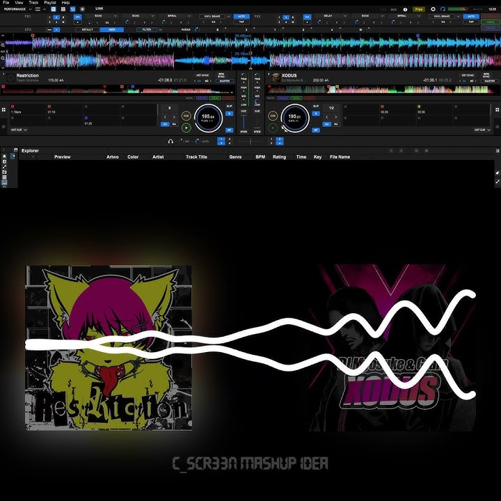 Team Grimoire   DJ Myosuke & Gram - Restriction👉XODUS