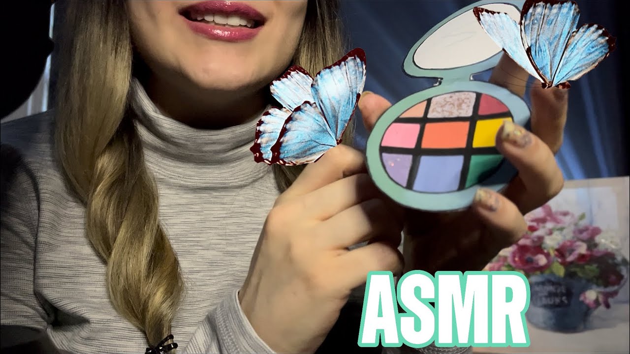 ای اس ام آر فارسی میکاپ کاغذی💄 ،%100 خواب آور