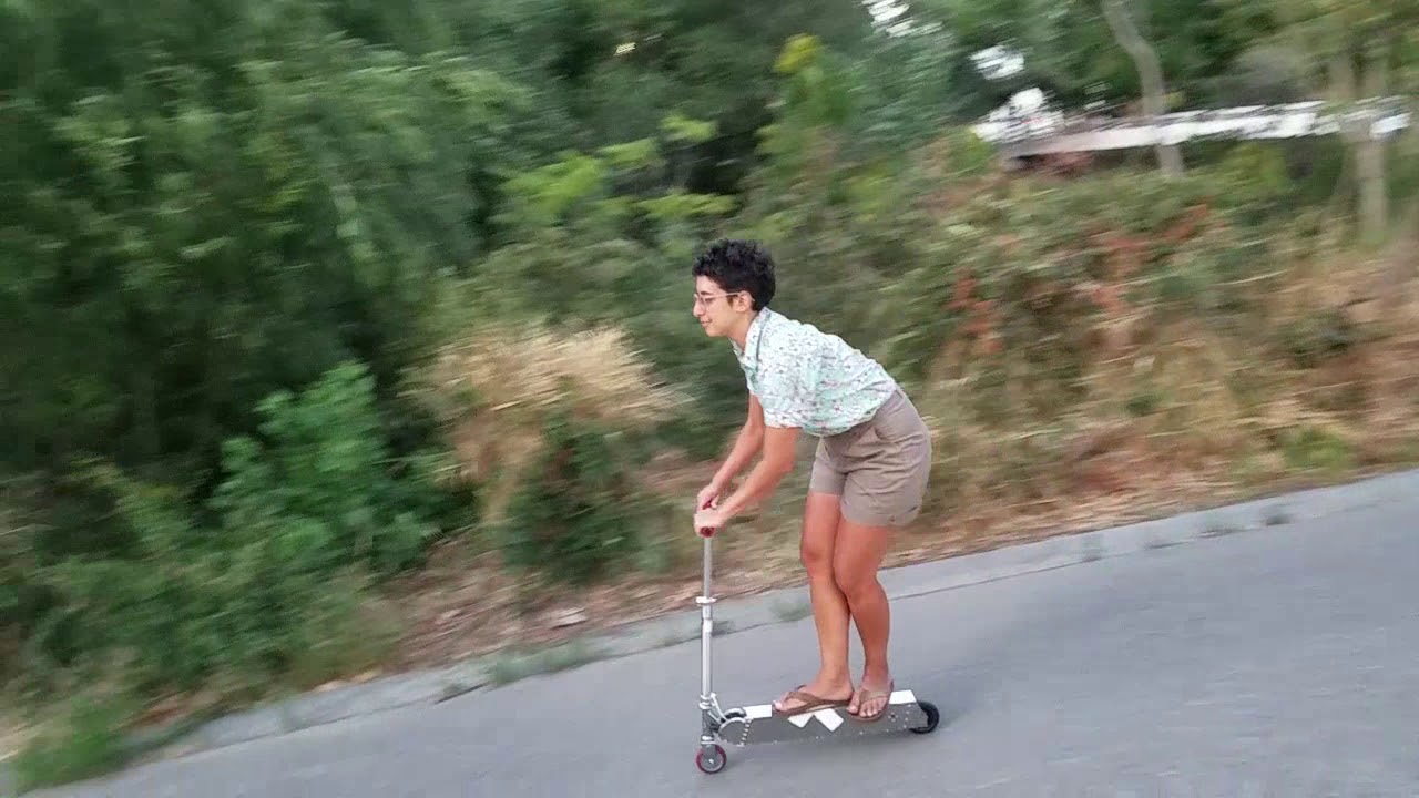 Packable Electric Kick Scooter First Rides YouTube