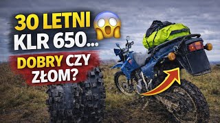 "Chrupek" Kupiłem KLR 650 z 1995 roku i pierwsze zmiany . Zapraszam