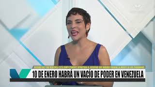 A partir del 10 de enero habrá vacío de poder en Venezuela, según Beatriz Becerra