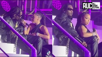 Things Get Spicy After Chloe Baily Makes Offset Sing To Her At His LA Concert