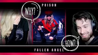 These Poison music videos are something else... Fallen Angel REACTION