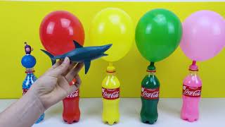 Learn Colors Oddbods Balloons Bottles Beads and Balls, Pj Masks Surprise Toys