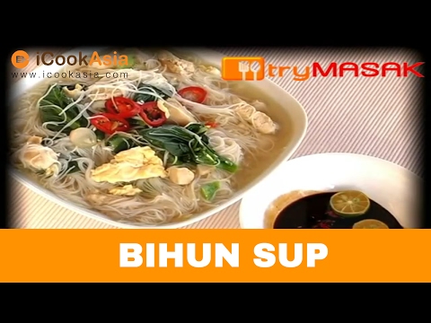 Resepi Bihun Sup Ayam Azie Kitchen - CRV Tu