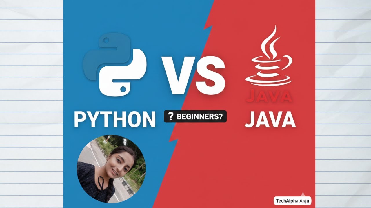 Python vs Java 🔥 Which is Best for Beginners? | TechAlpha Anju - YouTube