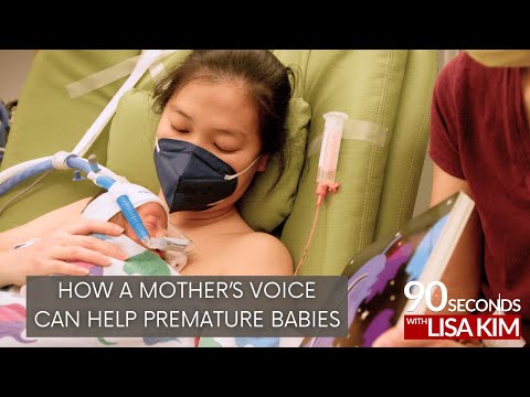How a mother’s voice can help premature babies | 90 Seconds w/ Lisa Kim