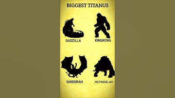 What GIANT monsters in real life 😱 #godzilla #kong #giants