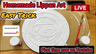 First Time Live Lippan Art 24-07-2025 Youtube Live