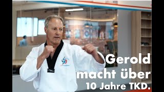 Gerold macht über 10 Jahre Taekwondo.