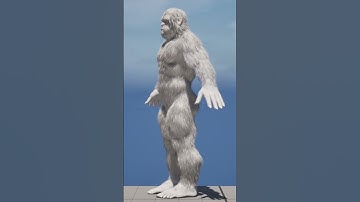 [Custom Metahuman] Yeti #metahuman #3danimation #unreal #animation
