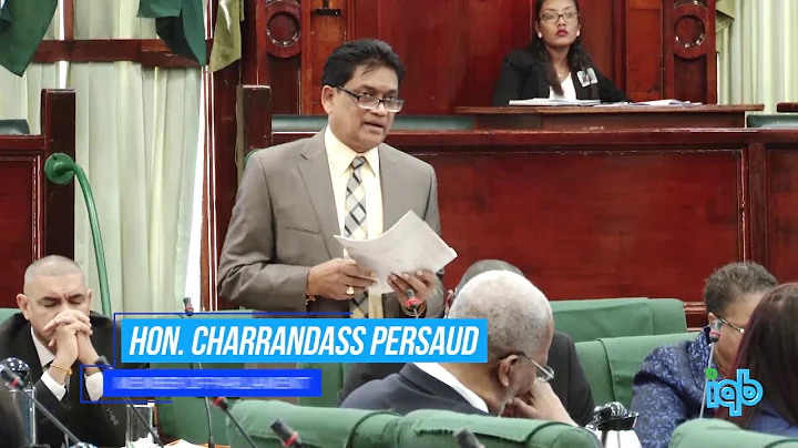 Hon. Charrandas Persaud explains the provisions of...