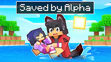 Saved By The ALPHA Wolf In Minecraft!