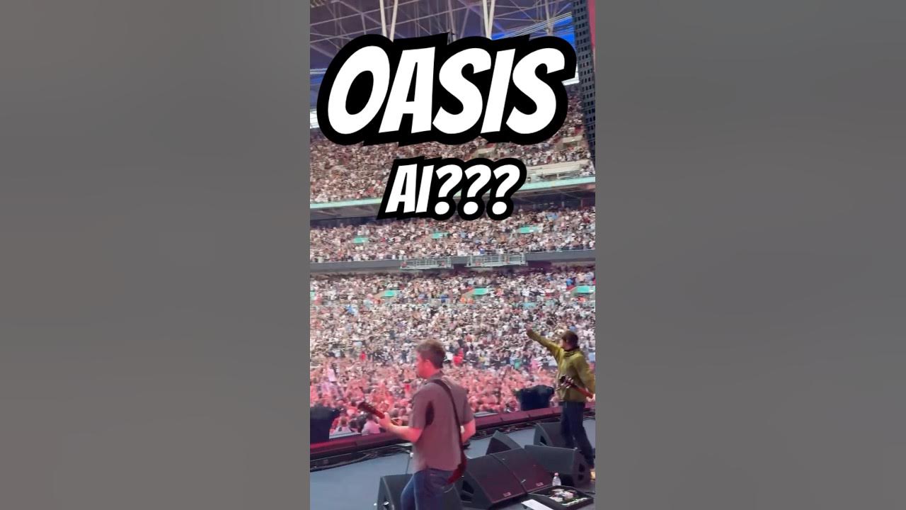 OASIS is this for REAL? #oasis #oasislive #wembley #rock #music OASIS is this for REAL? #oasis #oasislive #wembley #rock #music