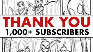 Ive Reached over a 1,000 Subscribers!