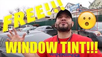 FREE WINDOW TINTS on a CHEVY CAMARO! (Winning Window Tints)