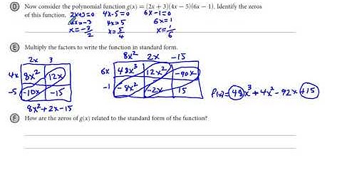 Algebra 2 Chapter 8.1 Finding Rational Solutions of Polynomial Equations