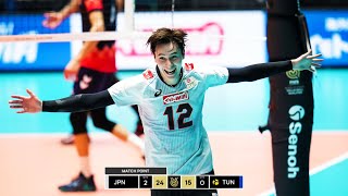 Ran Takahashi Destroyed Tunisia in Men's OQT 2023 !!!