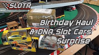Birthday Slot Car Haul & @DNASlotCars Surprise!