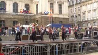 Danse jazz à la Fête de la musique 2004 - Parlement de Rennes - ACHVB