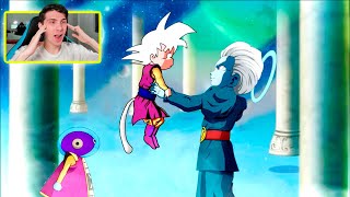 GOKU EL HIJO DE ZENO HISTORIA COMPLETA - REACCION DRAGON BALL THEKALO