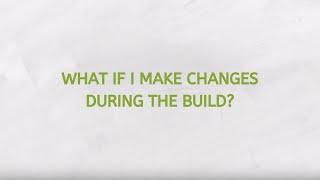 #askRODA | What if I make changes during the build
