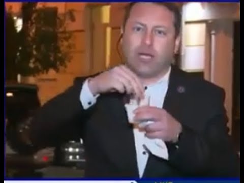 დეპუტატმა პირდაპირ ეთერში სასუქი შეჭამა