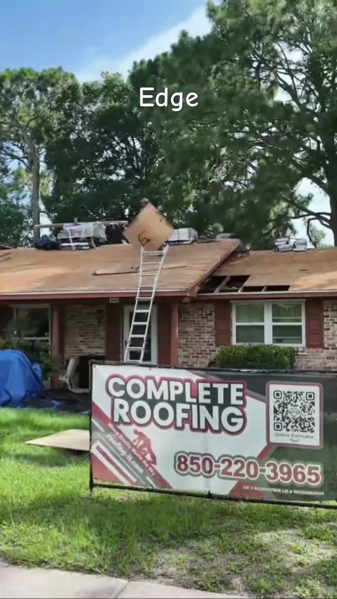 Recent roofing job: Pensacola — new decking + GAF Timberline HDZ install
