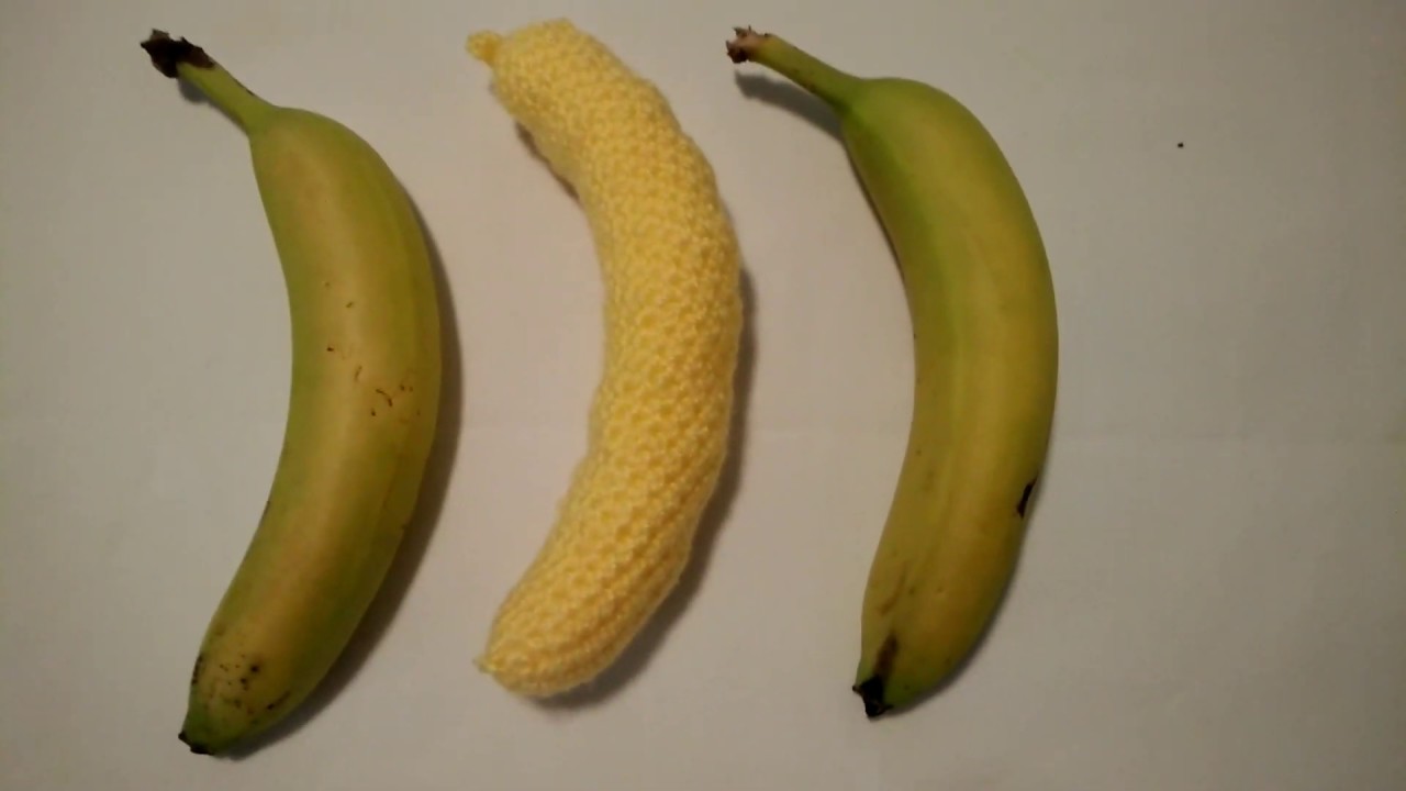 Crochet Banana/Handmade Play toy for kids