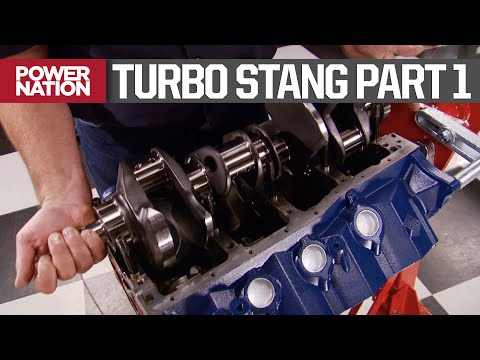 900+ HP Turbo Stang에 떨어질 고성능 Ford Windsor 구축-마력 S12, E18