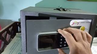 godrej nx pro digital locker.how to change password 01719524358