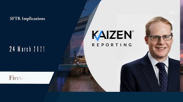 Buyside Repo and Regulatory Forum 2021 - Fireside Chat - Kaizen Reporting