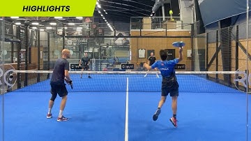 Playing Padel With A Subscriber! | Lower Intermediate Level | Padel Match Highlights | The Padel Guy