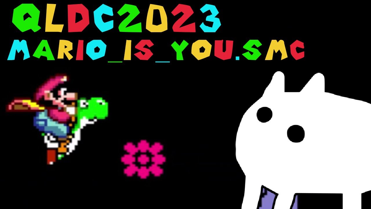 Questionable Level Design Contest 2023 [17] - Mario is You.smc - YouTube