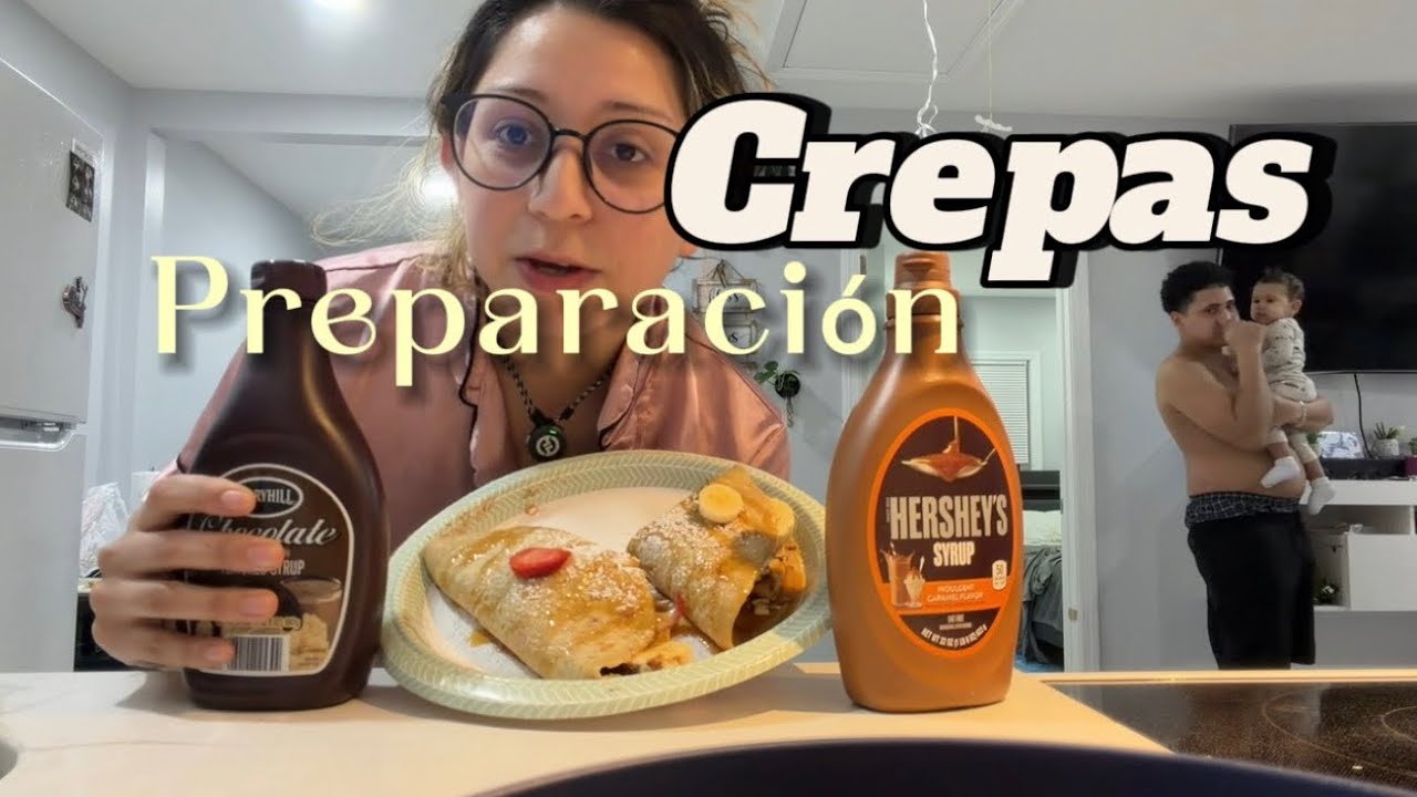Hagamos este postre | día el familia comiendo crepas 