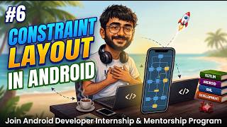 #6 Constraint Layout in Android | Join Android Developer Internship & Mentorship Program