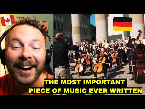 Canadian's Emotional Reaction to Flashmob Wir sind Europa - Ode an die Freude – Dornbirn 2018
