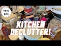 Real Life Kitchen Declutter & Organization