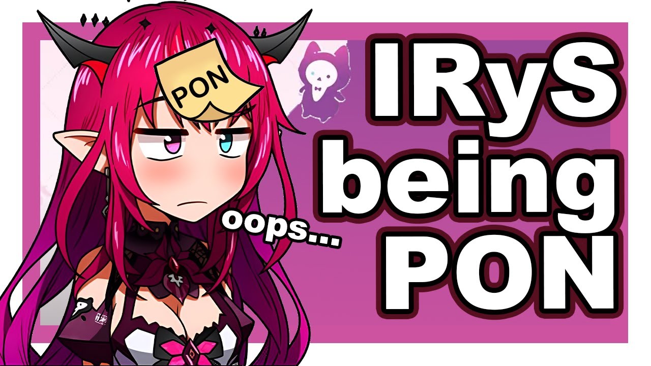 IRyS находится в режиме PON уже 12 минут подряд... [IRyS | Hololive English]