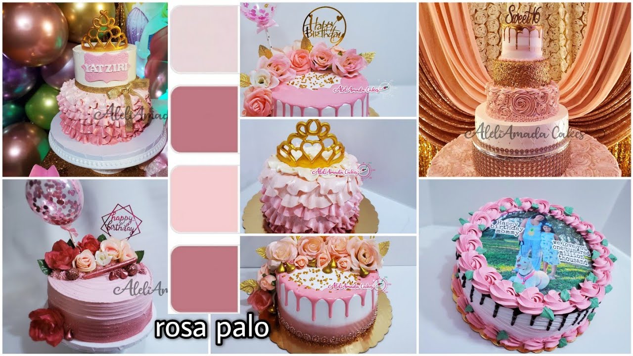 Como Hacer Color Rosa Palo Rose Gold O Rosa Viejo En Chantilly Decoracion De Pasteles Aleliamada Youtube