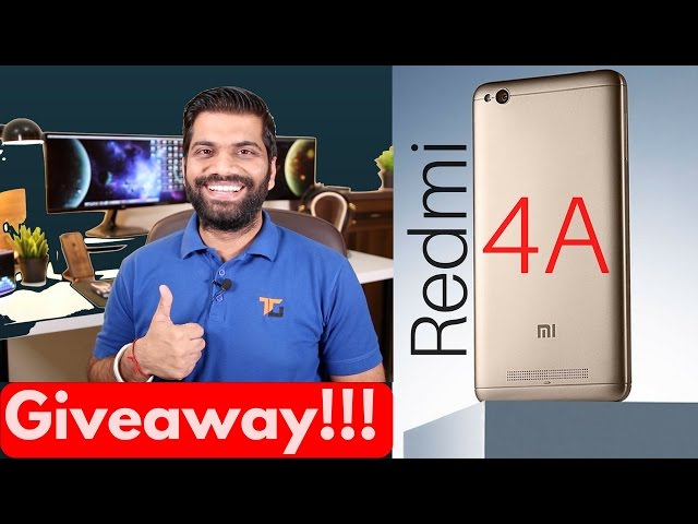 Xiaomi Redmi 4A - Power to Everyone? Giveaway!!!