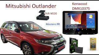 Mitsubishi Outlander My19 With Kenwood Dmx1037s  Idatalink Maestro Rr  Dvrn520