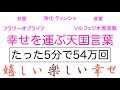 【400倍速5分で54万】嬉しい楽しい幸せ+ティンシャ浄化+ソルフェジオ周波数+秘密のエッセンス