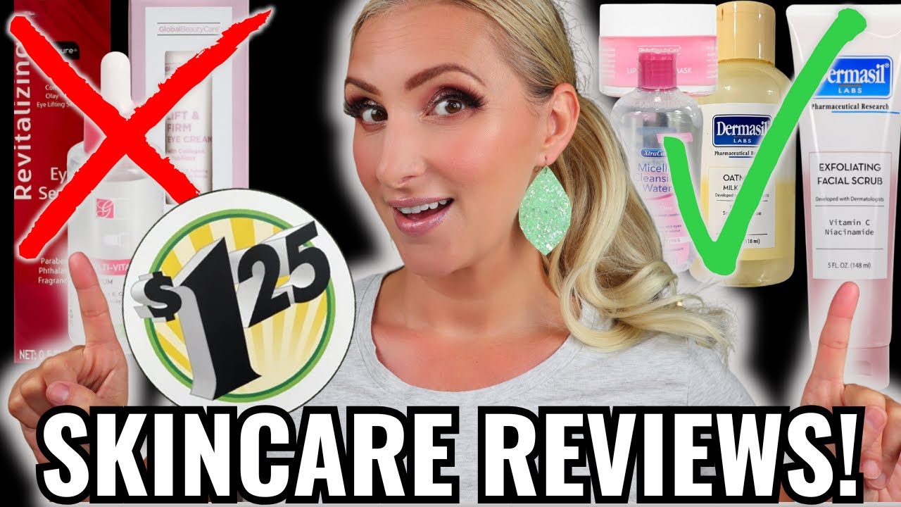 DOLLAR TREE SKINCARE REVIEWS || The TRUTH about these ‼️VIRAL‼️#budgetskincare DUPES! 