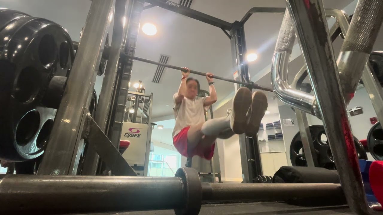 L-Sit Pull-ups from Seated 