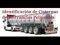 Identificación de Cisternas de Mercancías Peligrosas - ☢️ MMPP ☣️