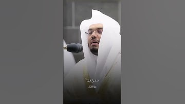 القرآن الكريم # تلاوة من سورة الفرقان #الشيخ ياسر الدوسري