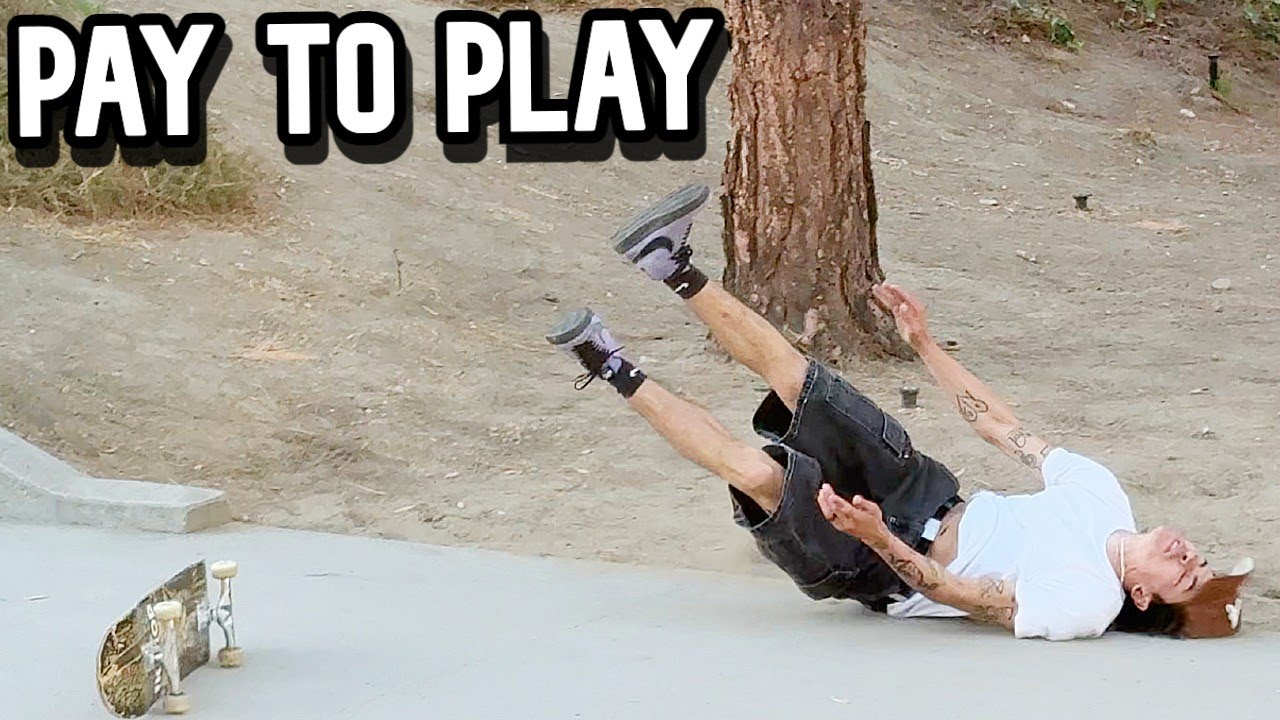 Пауэлл Перальта катается по большой лестнице