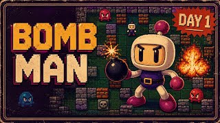 I Found This Addictive Bomb Man Game! 💣 | Day 1 Gameplay (Retro Arcade Adventure) screenshot 2