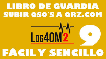 Log4OM 2_09_Como subir QSO,s a QRZ de forma automática